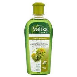 Dabur Vatika Enriched Natural Cactus Hair Oil for Hair Growth Loss or Fall Control 200ml