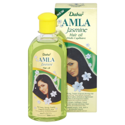 Dabur Amla Jasmin or Chameli Hair Oil for Long Strong Shiny Smooth Hair 200ml