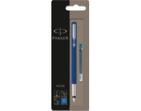 Parker Vector Fountain Pen Blue (Blister Pack) S0881011