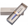 Parker Jotter Standard Ballpoint Ball Pen Stainless Steel Blue (Blister Pack)