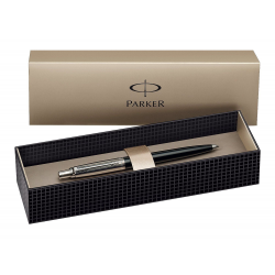 Parker Jotter Standard Ballpoint Ball Pen Stainless Steel Black with Gift Box