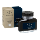 Parker Quink Ink Bottle 57ml Permanent Black Blue S0037490