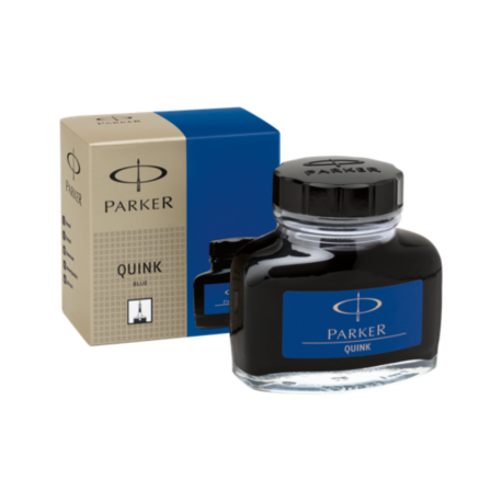 Parker Quink Ink Bottle 57ml Permanent Blue S0037470