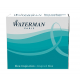 Waterman Cartridges South Sea Blue Short Size - Pack of 6