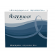 Waterman Ink Cartridge Refills Mysterious Blue Standard Pack of 6