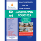 Cathedral Laminating Pouches Plastic Sleeves Sheets, Film