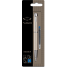 Parker IM Brushed Metal Fountain Pen CT Medium Nib S0878521