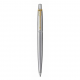 Parker Gold Clip (GT) Stainless Steel Jotter Ballpoint Ball Pen S0881891