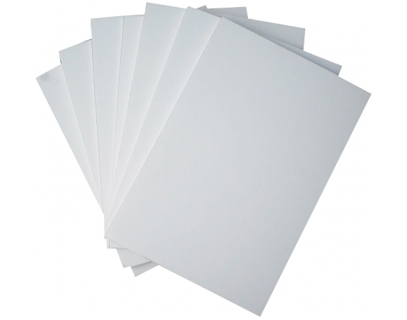 White A1 Foam Board, Foamex 5mm, 10 Packs