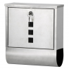 Wall Mounted Letterbox Postbox Mailbox for Outside Houses & Offices