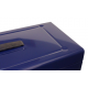 Cathedral Foolscap Metal File & Document Storage Box, Blue